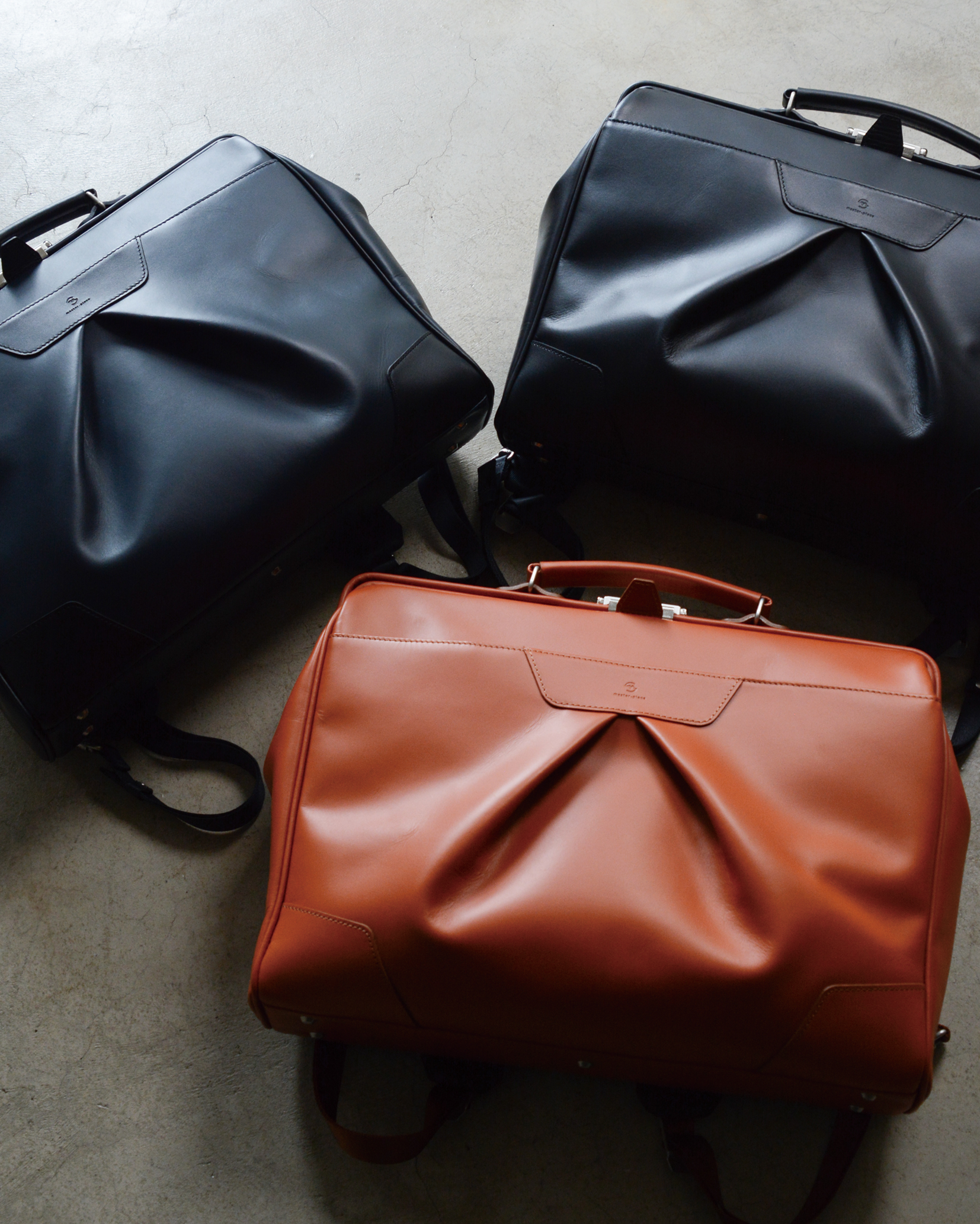 New Arrival】tact leather ver. 2WAY Dulles-Bag | master-piece